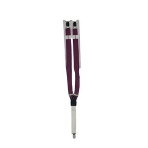 NWT ArGail Purple Suspenders